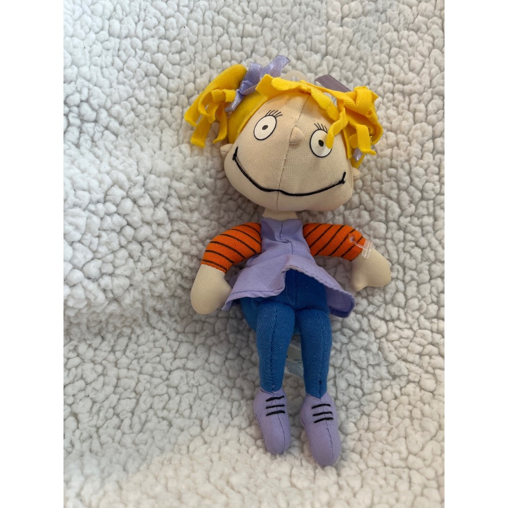 1997 Nickelodeon Rugrats Angelica Pickles Plush Stuffed Toy